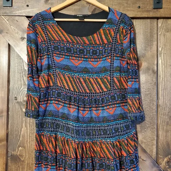 Desigual | Dresses | Desigual Womens Dudeleis Sleeve Style 7wwvk56 Dress  Size L | Poshmark